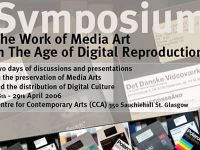 The Work of Media Art in The Age of Digital Reproduction